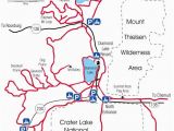 Oregon Campgrounds Map Diamond Lake Map Snowmobiles Diamond Lake oregon Travel oregon
