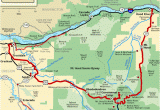 Oregon Campgrounds Map Mt Hood Scenic byway Map America S byways Camping Rving