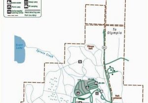 Oregon Camping Map Millersylvania State Park Map Places I Ve Been Pinterest State