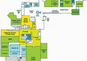 Oregon Campus Map Map Erb Memorial Union