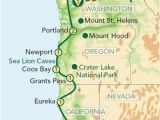 Oregon Coast attractions Map Map or oregon Coast Secretmuseum
