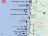 Oregon Coast Beaches Map oregon Coast Map Pdf Secretmuseum