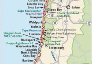 Oregon Coast Map with Cities Map Lincoln City oregon Simple oregon Coast Map with towns and