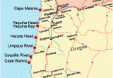 Oregon Coast Sightseeing Map Visit the Lighthouses Of the oregon Coast