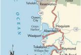 Oregon Coastline Map Washington and oregon Coast Map Travel Places I D Love to Go