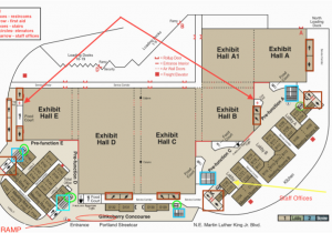 Oregon Convention Center Map Map Of Red Lion Portland Convention Center Portland Beautiful Ideas