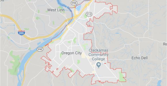 Oregon County Maps with Cities Map Of Clackamas County oregon Secretmuseum
