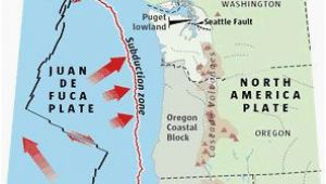 Oregon Earthquake Fault Lines Map oregon Fault Line Map Secretmuseum