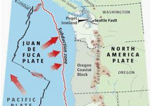 Oregon Earthquake Fault Lines Map oregon Fault Line Map Secretmuseum