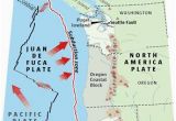 Oregon Fault Line Map California Fault Line Earthquake Prediction oregon Cascadia