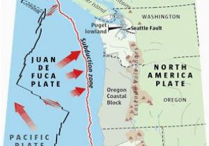 Oregon Fault Line Map California Fault Line Earthquake Prediction oregon Cascadia