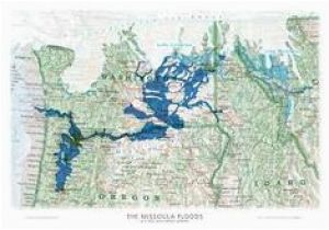 Oregon Flood Maps 12 Best Missoula Floods Images