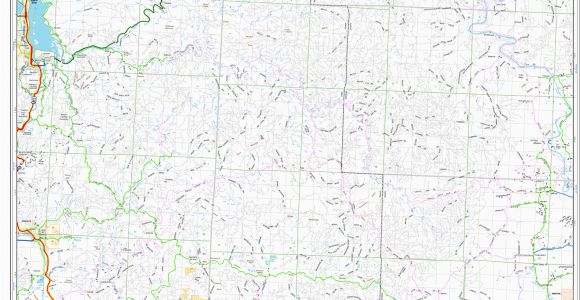 Oregon forest Service Road Maps orww Elliott State forest Maps