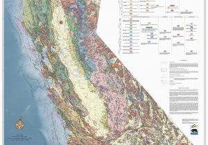 Oregon Geology Map California Geological Survey 2010 State Geologic Map Of California