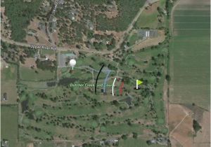 Oregon Golf Courses Map Dutcher Creek Golf Course Dutcher Creek Course