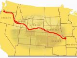 Oregon Hiking Map Maps oregon National Historic Trail U S National Park Service