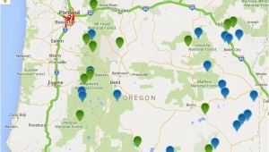 Oregon Hot Springs Map oregon Hot Springs Map oregon Discovery