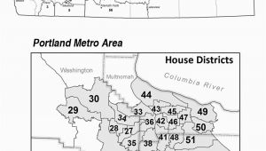 Oregon House Of Representatives District Map oregon Secretary Of State Senate Representative District Maps