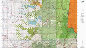 Oregon Hunting Unit Map or 16 Santiam S Map Mytopo