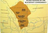 Oregon Indian Tribes Map Blackfoot Confederacy sometimes Referred to as the Blackfoot