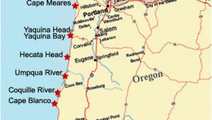 Oregon Lighthouse Map oregon Coast Lighthouse Map Secretmuseum