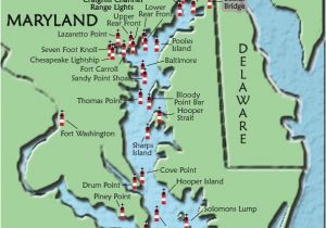 Oregon Lighthouses Map Maryland Lighthouses I Want to See them All We Need A Vacation