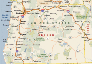 Oregon Map Cities and towns oregon Counties Maps Cities towns Full Color Modern Design 20540