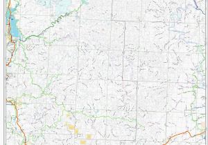 Oregon Maps with Cities Map Lakeview oregon Secretmuseum