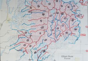 Oregon National forests Map orww Elliott State forest Maps