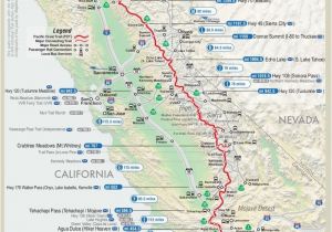 Oregon Pacific Crest Trail Map Pacific Crest Trail Map Pacific Crest Trail In 2019 Pacific