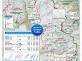 Oregon Pct Map Pacific Crest Trail Map southern California Secretmuseum