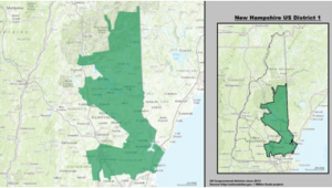 Oregon Precinct Map New Hampshire S 1st Congressional District Wikipedia