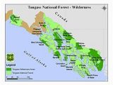 Oregon Rainforest Map tongass National forest Wikipedia