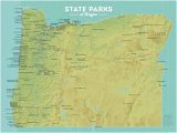 Oregon Ridge Park Map Amazon Com Best Maps Ever oregon State Parks Map 18×24 Poster
