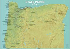Oregon Ridge Park Map Amazon Com Best Maps Ever oregon State Parks Map 18×24 Poster