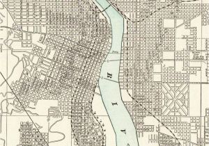 Oregon State City Map Details About 1903 Antique Portland City Map Vintage Map Of Portland