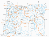 Oregon State Counties Map List Of Rivers Of oregon Wikipedia