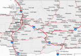 Oregon State Map Showing Cities Map Of Washington Cities Washington Road Map