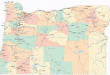 Oregon State Map with Counties Gallery Of oregon Maps