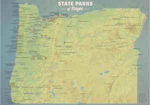 Oregon State Park Map State Parks Best Maps Ever