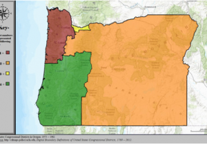 Oregon State Senate District Map oregon S Congressional Districts Revolvy