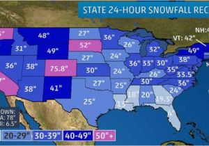 Oregon State Weather Map the Greatest 24 Hour Snowfalls In All 50 States the Weather Channel