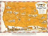 Oregon Trail Game Map Amazon Com Historic Map oregon Trail Highway Of the Pioneers to