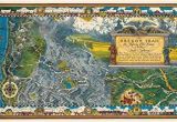 Oregon Trail Game Map Amazon Com Historic Map oregon Trail Highway Of the Pioneers to