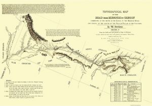 Oregon Trail Game Map topographical Map oregon Trail Wyoming 4 Of 7 Fremont 1846 23