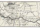 Oregon Trail Map for Kids Map Of the oregon Trail by Ezra Meeker the Hop King Of the World