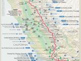 Oregon Trail Map with Landmarks Pacific Crest Trail Map Pacific Crest Trail In 2019 Pacific