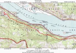 Oregon Trail Map with Rivers Mosier Twin Tunnels Hike Hiking In Portland oregon and Washington