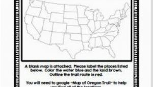 Oregon Trail Map Worksheet 15 Best Us History Images American History Us History oregon Trail