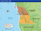 Oregon Treaty Map oregon Country Map 1846 Secretmuseum